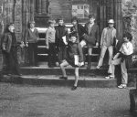 School trip, probably Tintern Abbey early 1970s 1